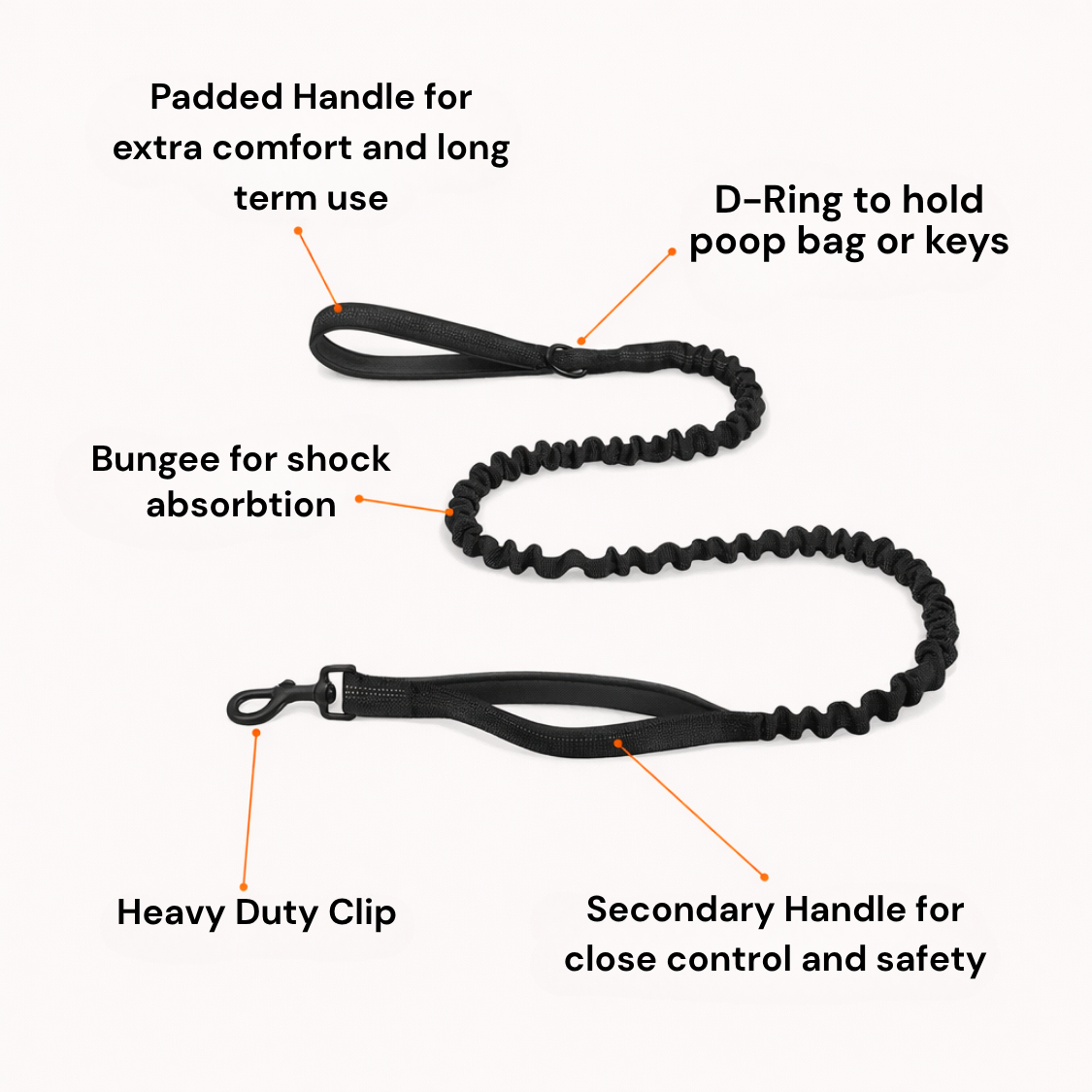 Comfort-Pro Harness & Free Shock-Absorbing Lead